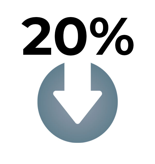 20%